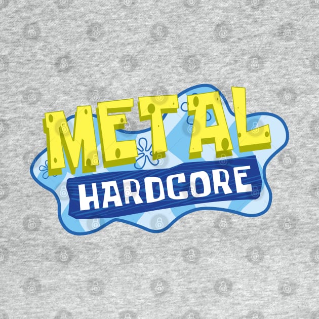 Metal Hardcore Spongebob by argobel13